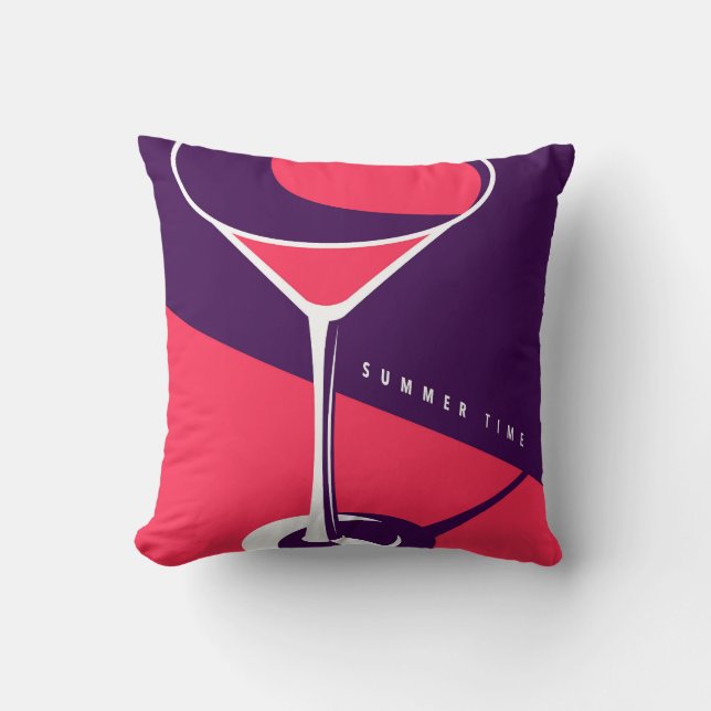 Farbenfroher Sommer Kissen (Vorderseite)