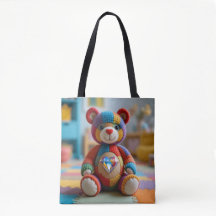 Farbenfroher Teddybär