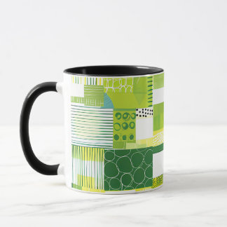 Farbenfroher tropischer Blumenkaffee-Mug – Lebendi Tasse