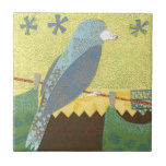Farbenfroher Vogel auf einem Wirt Fliese<br><div class="desc">Gefühl künstlerisch? Diese Collage aus vielen verschiedenen Mustern und Farben, die einen Vogel auf einem Draht darstellen, wird jeden modernen Kunstliebhaber begeistern. Setzen Sie Farbe in Ihr Leben und auf eines Ihrer Lieblings-Zazzle-Produkte heute!</div>