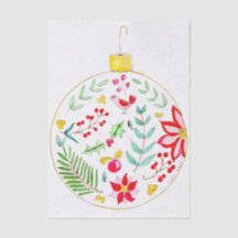 Farbenfroher Weihnachtsschmuck