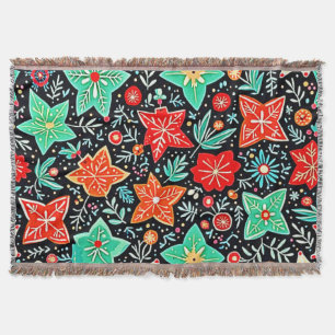 Farbenfrohes abstraktes Holiday-Design Decke