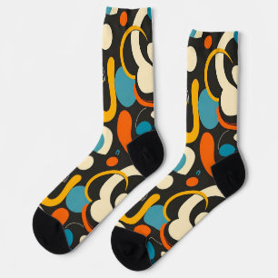 Farbenfrohes abstraktes Muster Socken