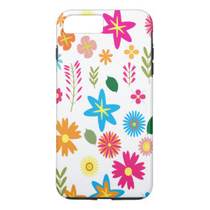 Farbenfrohes Blumenmuster Case-Mate iPhone Hülle