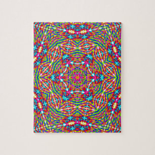Farbenfrohes Durcheinander Mandala