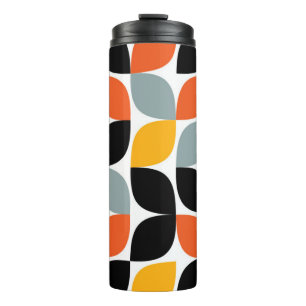 Farbenfrohes, einzigartiges, trendiges, urbanes Bl Thermosbecher