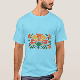 Farbenfrohes florales Muster – Flache Vektorillust T-Shirt