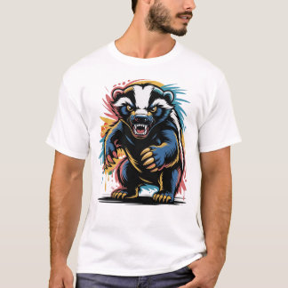 Farbenfrohes florales Muster – Flache Vektorillust T-Shirt
