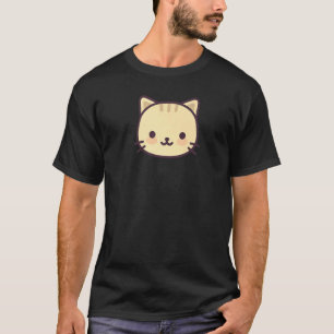 farbenfrohes Japan Babykatze für Männer Frauen Kin T-Shirt
