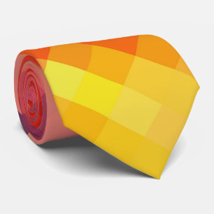 Farbenfrohes modernes geometrisches Diamantmuster  Krawatte