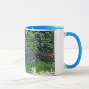 Farbenfrohes Muster Vogel Pfau Kunst Indisches Sch Tasse