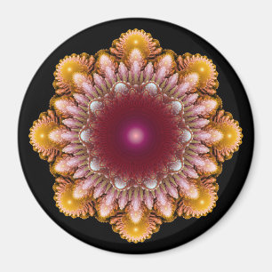Farbenfrohes Ornament Magnet
