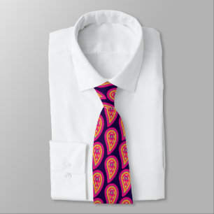 Farbenfrohes Paisley Krawatte