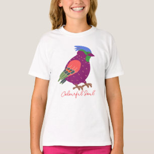 Farbenfrohes Seelendesign T-Shirt