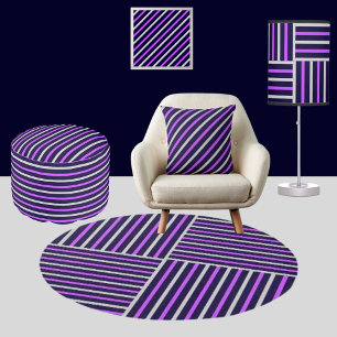 Farbenfrohes Süßes Streifenmuster          Poster