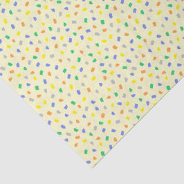 Farbenfrohes Terrazzo-Konfetti-Muster Amalfi-Küste Seidenpapier