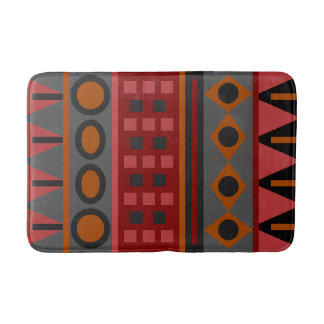 Farbenfrohes Tribal Boho Badematte