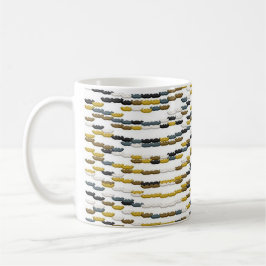 Farbenfrohes Valentine Vibes Art Nouveau Muster  Kaffeetasse