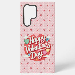 Farbenfrohes Valentinstag-Herz  Samsung Galaxy Hülle