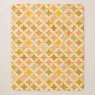 Farbenfrohes Vintage: abstraktes Muster. Sherpadecke