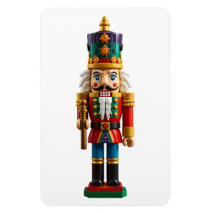 Farbenfrohes Weihnachtsnussknacker-Spielzeug Magnet