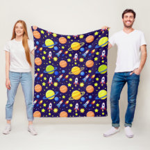 Farbenfrohes Weltraumthema Für Kinderaccessoires