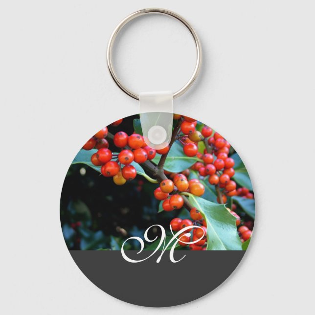 farbenfrohes Wintergeschenk Schlüsselanhänger (Vorderseite)