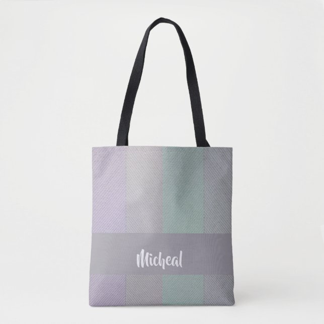 Farbengezeichnete Blöcke Tasche (Vorderseite)