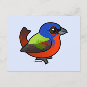 Farbenjagd Postkarte