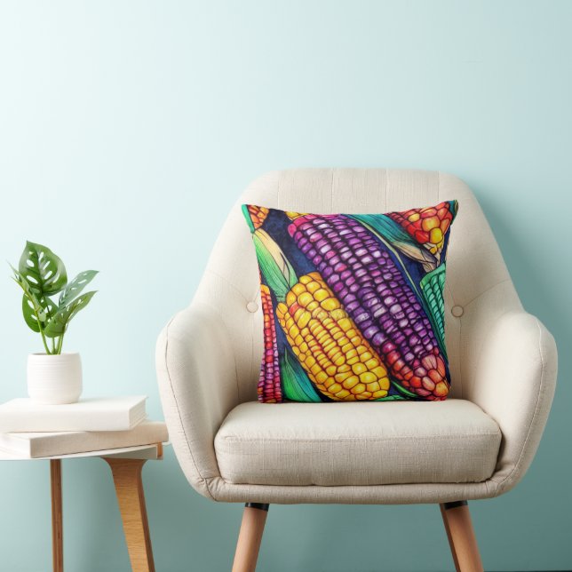 Farbenkorn Kissen (Stuhl )