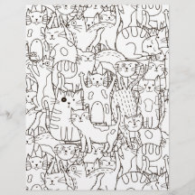 Farbenpapier der Katze