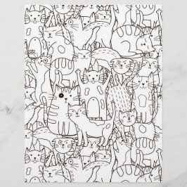 Farbenpapier der Katze