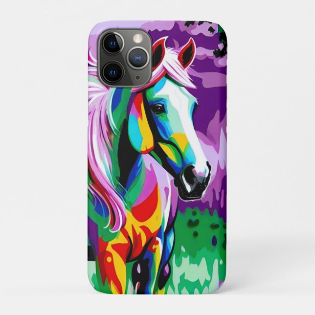 Farbenpony Case-Mate iPhone Hülle (Rückseite)
