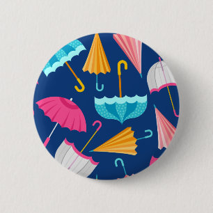 Farbenprächtiges Muster Button