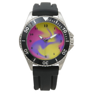 Farbenprägung Armbanduhr