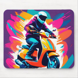 Farbenprägung eines Reisenden Mousepad