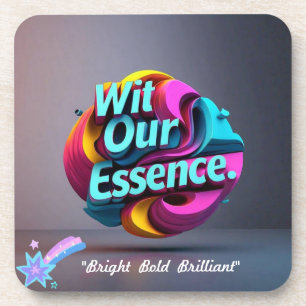 "Farbenprägung" Getränkeuntersetzer