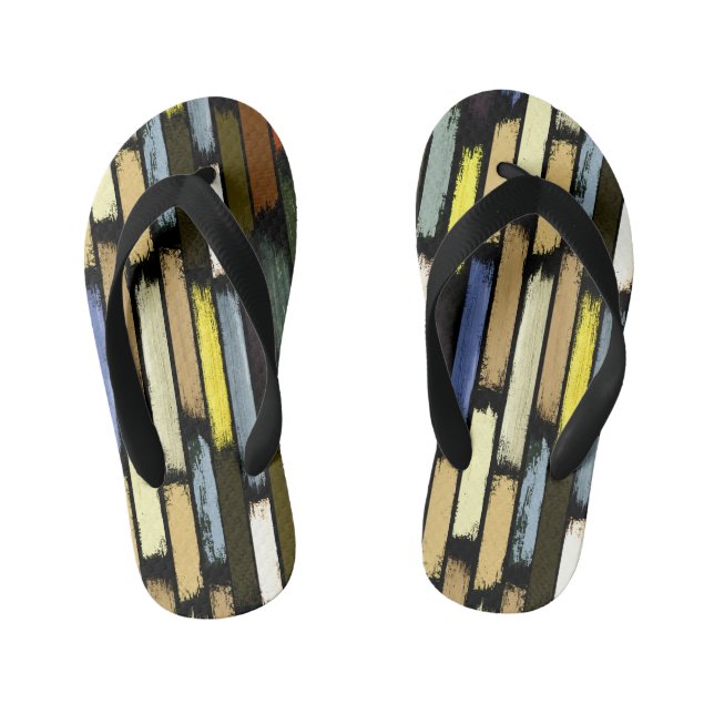 Farbenregen 4 kinderbadesandalen (Fußbett)