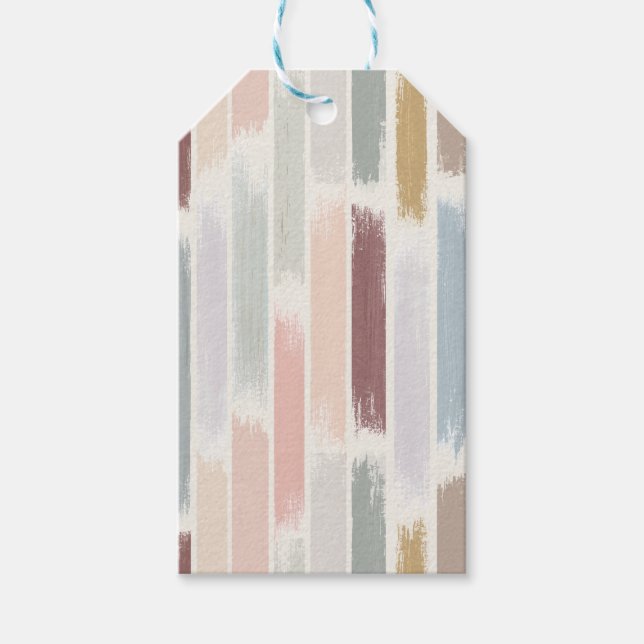 Farbenregen Geschenkanhänger (Vorderseite)