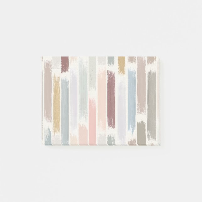 Farbenregen Post-it Klebezettel (Vorderseite)