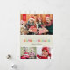 Farbenreich Foto Weihnachtskarte Feiertagskarte (Vorderseite/Rückseite Beispiel)