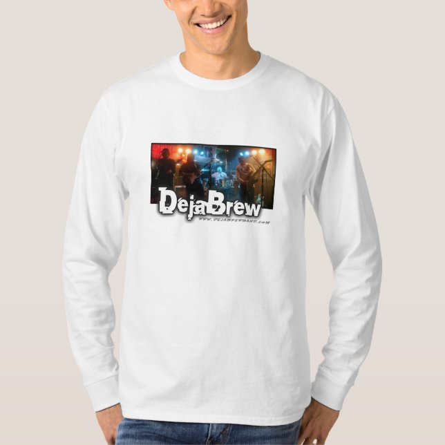 Farbenreiche Front - DejaBrew T-Shirt (Vorderseite)