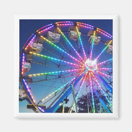 Farbenreicher Riesenrad-Foto-Magnet Magnet