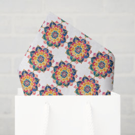 Farbenreiches Diwali-Geschenk Seidenpapier