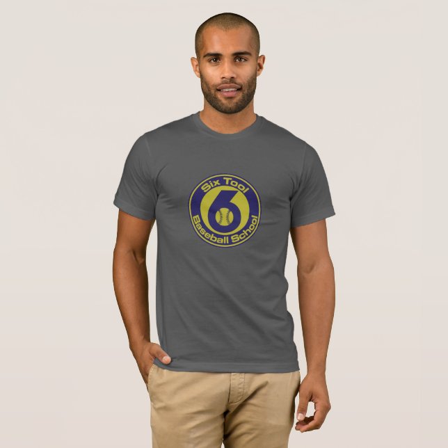 Farbenreiches Logo des Shirts 6 TB-Männer (Vorne ganz)