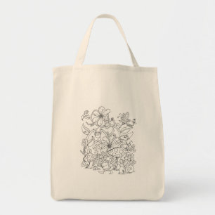 Farbenreinheits-Bändergnomes-Taschen-Taschen-Farb Tragetasche