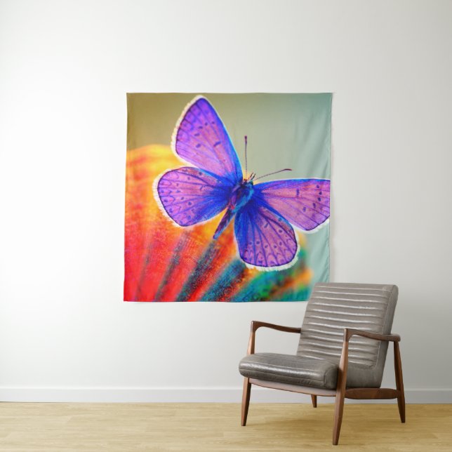 Farbenschmetterling Wandteppich (Beispiel)