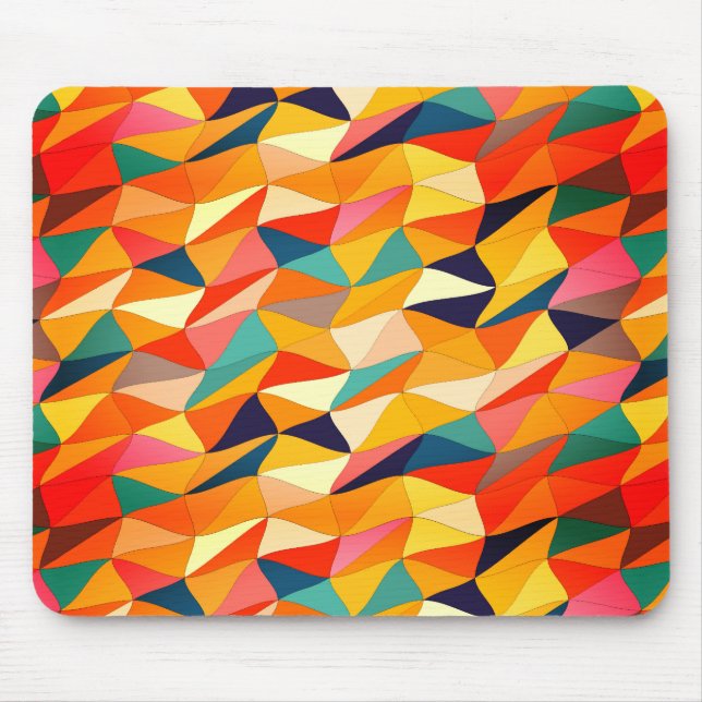 Farbenspiel in Sangria Mousepad (Vorne)