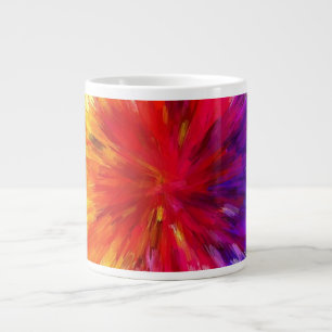 Farbentfaltung Jumbo-Tasse