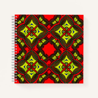 Farbenvolles digitales 3D-Spiral-Notebook - Perfek Notizbuch